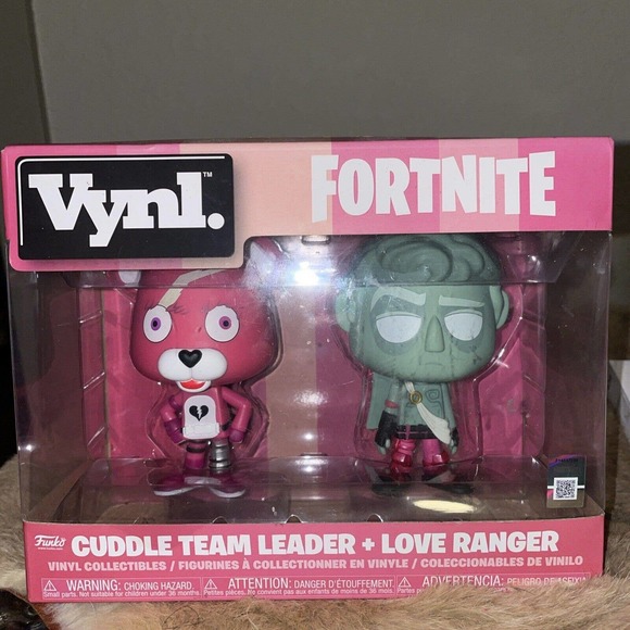 Funko: Cuddle Team Leader + Love Ranger. Vinyl Vynl Fortnite 2-Pack (2018), NIB - Picture 1 of 5